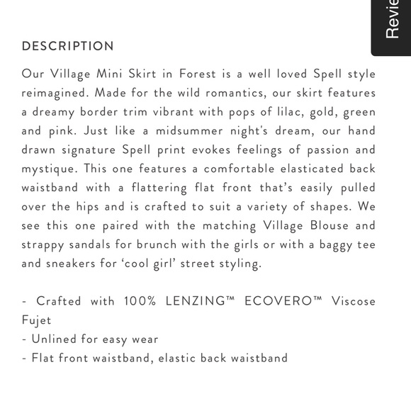 Spell Village Mini Skirt - Picture 15 of 16